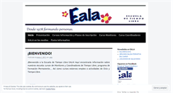 Desktop Screenshot of eala.org.es