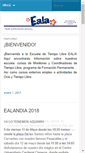 Mobile Screenshot of eala.org.es